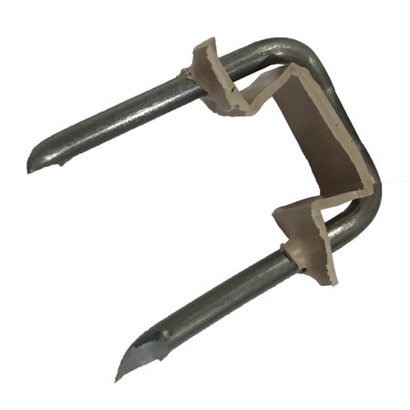 Gardner Bender Insulated Staples, 1-1/8 in Leg L, Steel MSI-1575